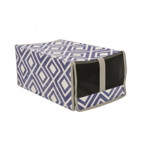 Scatola porta scarpe salvaspazio 22x34xh16cm grigio 2