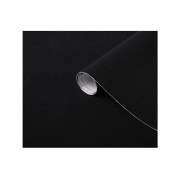 Pellicola adesiva in vinile effetto velluto nero 45cmx1m
