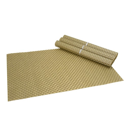 Tavolino circolare colore marrone chiaro, 80x42 cm - Myre HANNUN