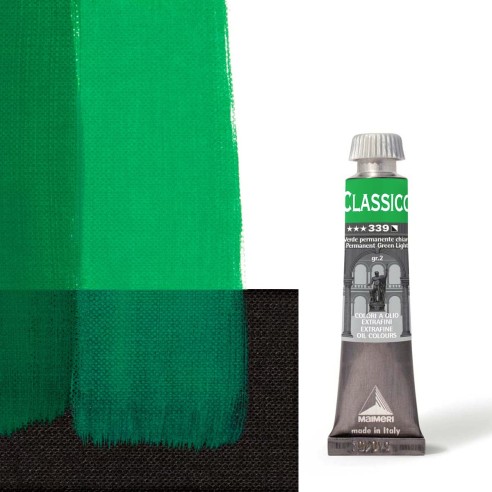 colori-olio-extrafini-maimeri-classico-20-339-Verde permanente chiaro
