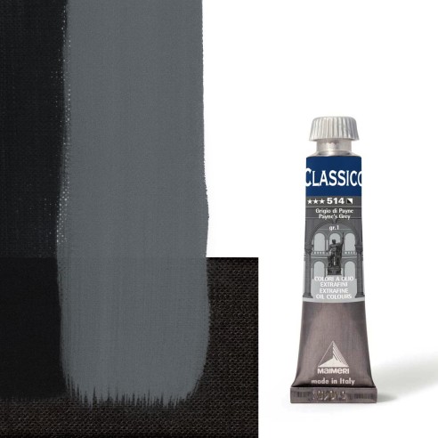colori-olio-extrafini-maimeri-classico-60-514-Grigio di Payne