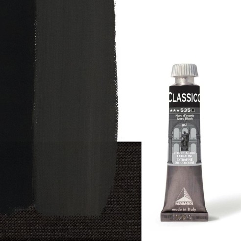 colori-olio-extrafini-maimeri-classico-60-535-Nero d'avorio