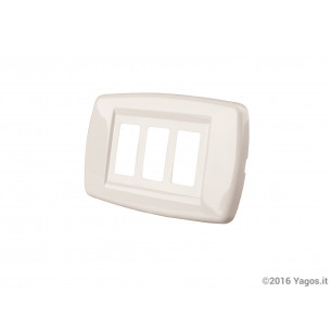 Placca-3-fori-in-tecnopolimero-Poly-Pool-Basic 2