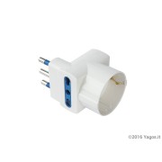 Adattatore-salvaspazio-spina-16A-prese-bivalenti-schuko-Poly-Pool