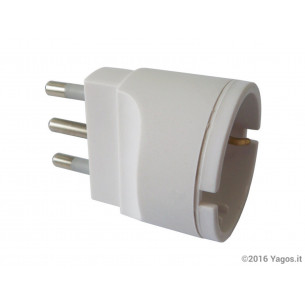 Adattatore-Schuko-spina-16A-230V-Electraline 2