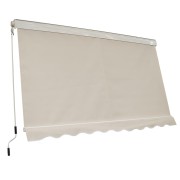Tenda da sole a caduta con cassonetto 250x250 cm