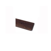 Mensola legno massello preforata Kimwood Kimono noce scuro