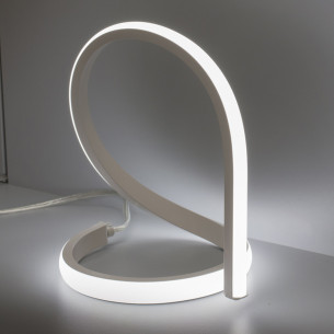 Lampada-da-tavolo-LED-integrato-Forever-bianco