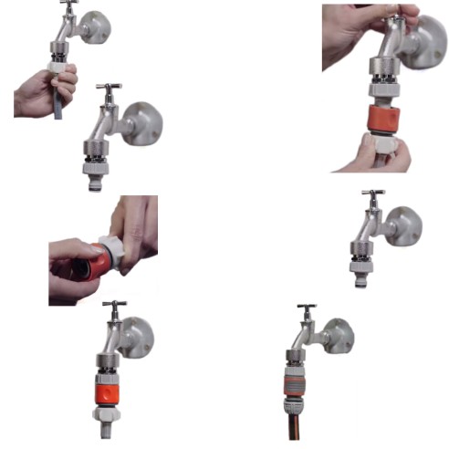 Raccordo filettato per tubi Oter in acciaio zincato M/M 1 1/4 x 3/4 24518