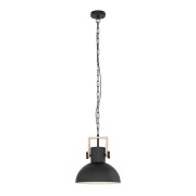 Lampada-sospensione-Lubenham-1xE27-nero
