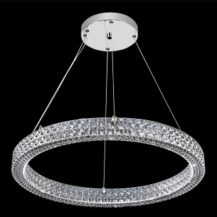 Lampadario a sospensione Soledad LED in metacrilato Ø 60cm Novecento Lampadari