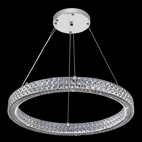 Lampadario a sospensione Soledad LED in metacrilato Ø 60cm Novecento Lampadari