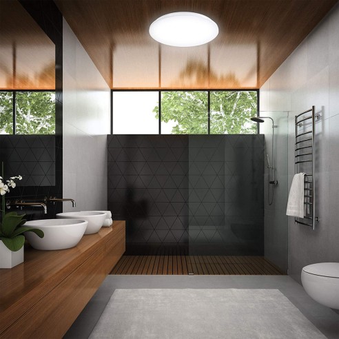 Plafoniera-Slim-LED-integrato-rotonda