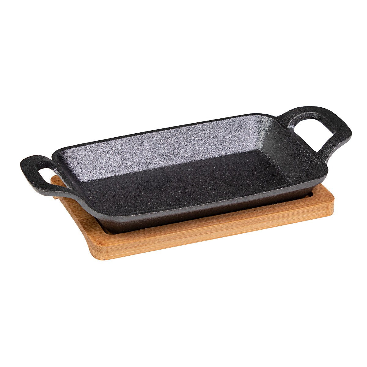 Piatto A Servire Rettangolare 30x22 In Ghisa