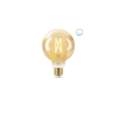Lampadina WiZ Signify LED globo filamento ambra G95 E27 WiFi