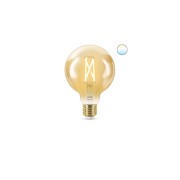 Lampadina WiZ Signify LED globo filamento ambra G95 E27 WiFi
