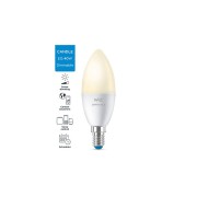 Lampadina-a-oliva-LED-bianco-tenue-C37-Candela-E14-WiFi-specifiche