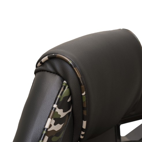 Sedia-ufficio-ergonomica-modello-Gaming-mimetica-schienale