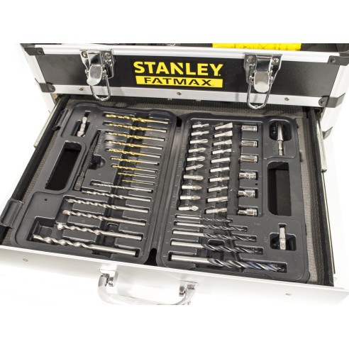Trapano avvitatore a percussione V20 kit Fatmax-cassetto-portaminuteria