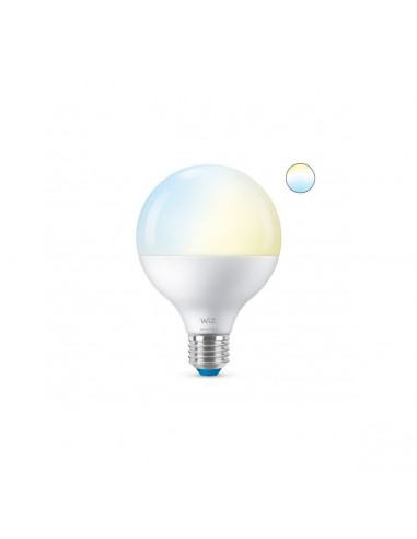 Lampadina riflettore e globo LED G95 luce bianca regolabile E27 WiFi WiZ