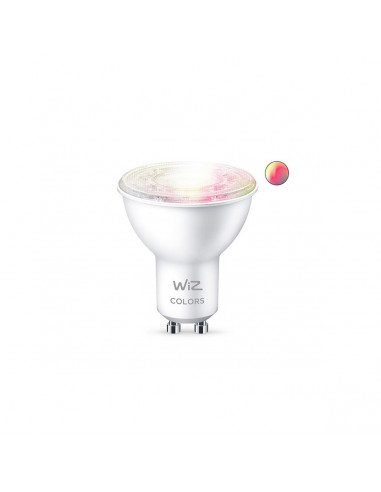 Lampadina LED RGB GU10 luce colorata e bianca dimmerabile WiFi WiZ Signify