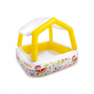 Piscina-Acquario-con-parasole-Intex-57470-giallo
