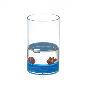 Bicchiere-portaspazzolini-Pyxis-bianco-blu-gedy