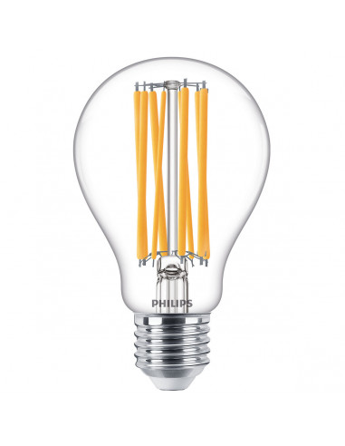 Lampadina LED filamento a goccia E27 A67 150 W Philips