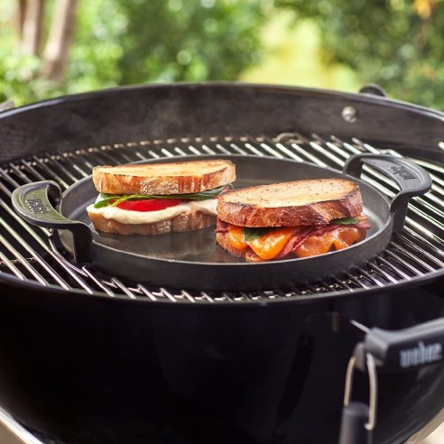 GFTIME 64 x 49,3 cm piastra Plancha in acciaio inox per Weber Genesis 300 Serie Genesis E310, E320, E330, S310, S320, S330 (2007-2016), piastra universale di ricambio per Weber 7524, 7528
