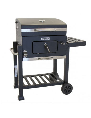 Barbecue-carbone-carbonella-FirePlus-Trolley