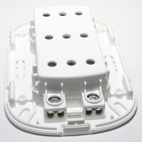 Presa triplex 10A Bticino Oval SP93BF collegamento fase neutro