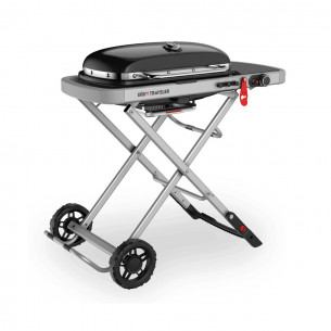 Barbecue-gas-Weber-Traveler-nero-chiusura-coperchio 2
