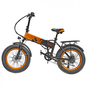 Bicicletta elettrica con pedalata assistita E-Bike Vinco Orange