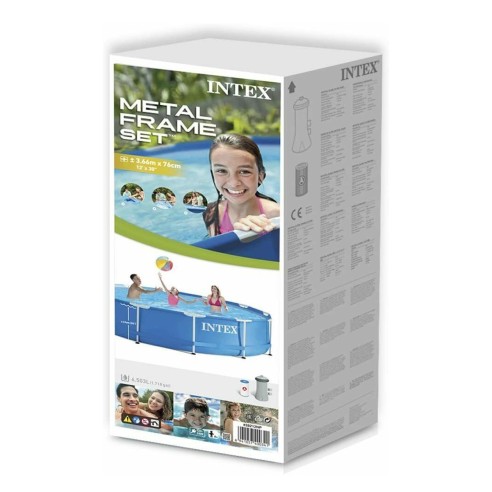 Piscina-fuori-terra-Intex-Metal-Frame-457x122cm-28242-filtro-accessori