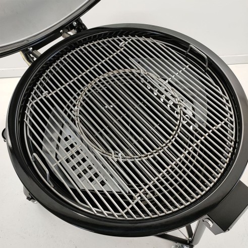 Barbecue a carbone Summit Kamado E6 61 cm griglia gourmet