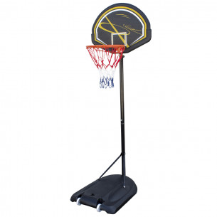 Canestro da basket portatile con ruote altezza regolabile 220 cm