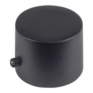 Terminali per bastone tende in metallo 2pz D. 20mm Tappo Errebi 2