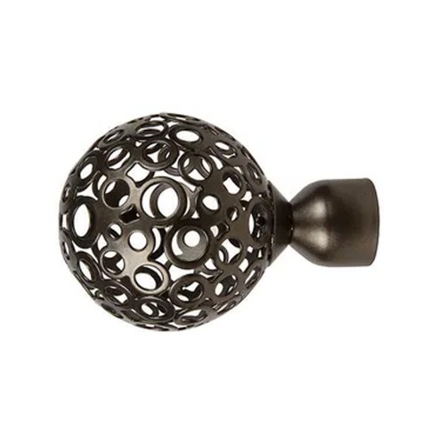 pomolo bastone tenda boccia fiore errebi bronzo