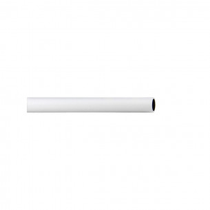 Bastone tende alluminio zama  D. 13 mm bianco Errebi
