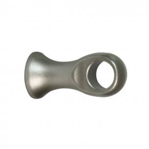 Supporto da 50mm per bastone tenda D. 13mm alluminio Errebi 2