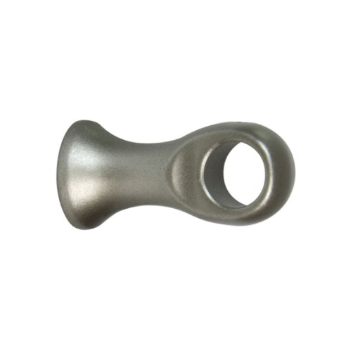 Supporto da 50mm nichel per bastone tenda D. 13mm Errebi