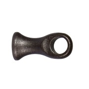 Supporto da 50mm ruggine per bastone tenda D. 13mm Errebi