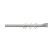 Bastone per tenda in legno D. 28mm Bianco Errebi