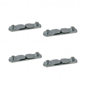 Supporto soffitto per binario in alluminio Errebi 70859