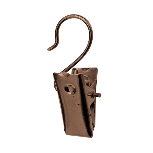 Pinzette per tende Bronzo 10pz Errebi