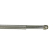 Bacchetta per tende cromo D. 11 mm piatta, a vite