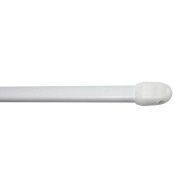 Bacchetta per tende bianco D. 11 mm piatta, a vite Errebi