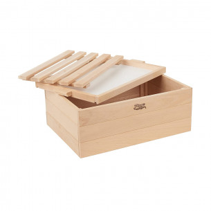 Portapane e tagliere per pane in legno Casa collection