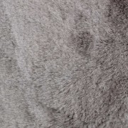 Tappeto Fur Grey in pelliccia sintetica dettaglio Sobel
