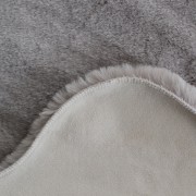 Tappeto Fur Grey in pelliccia sintetica dettaglio Sobel